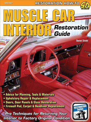 cover image of Muscle Car Interior Restoration Guide